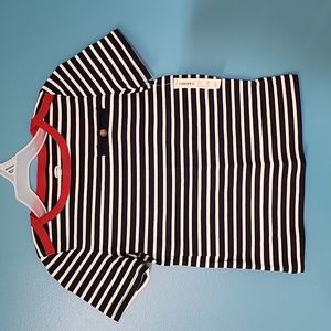Old Navy, 4t boys, navy blue and white stripes